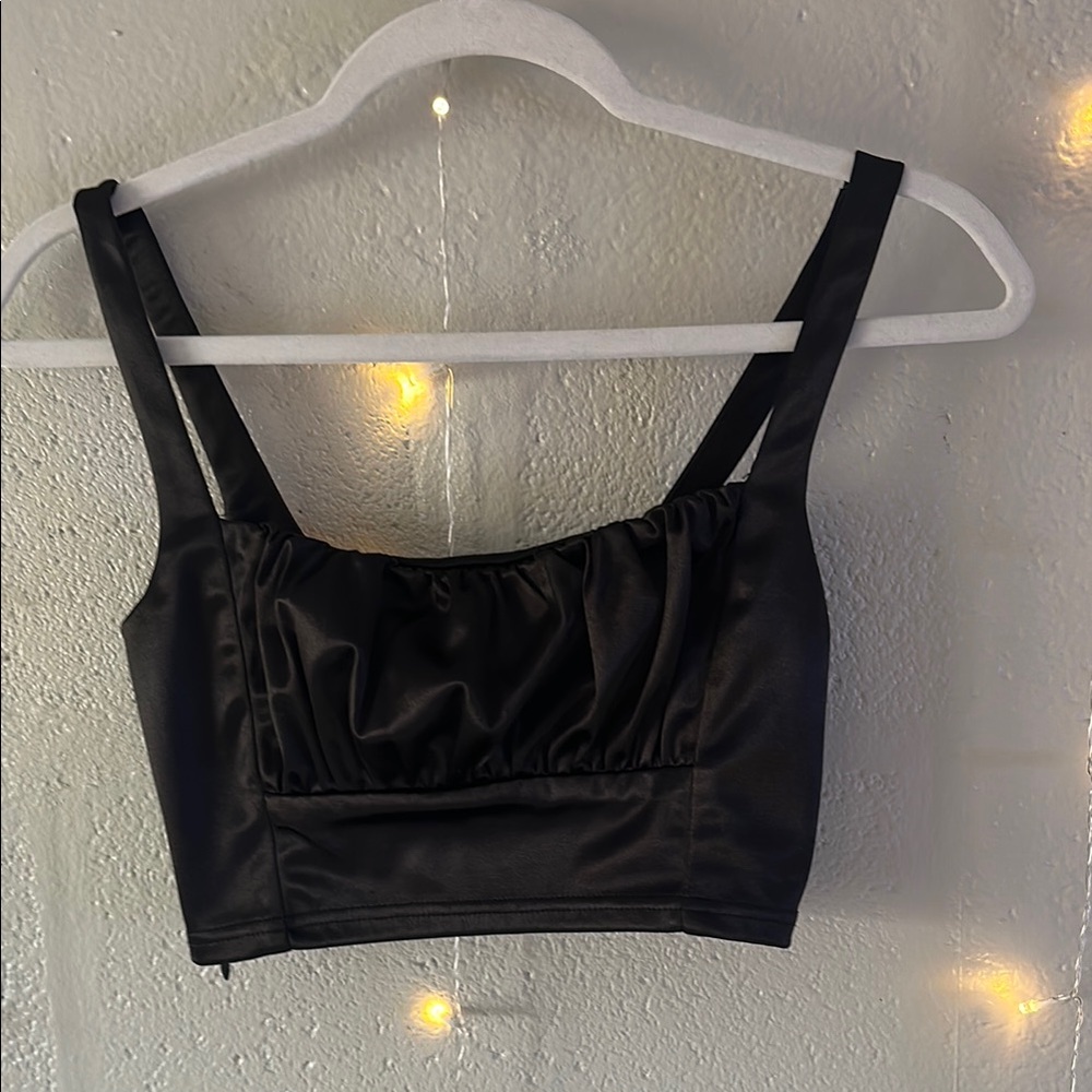 Black Crop Top